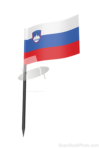 Image of Slovenia flag toothpick