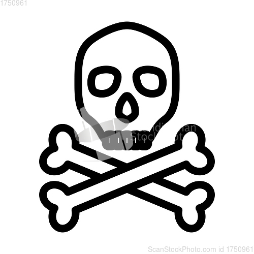 Image of Poison Sign Icon
