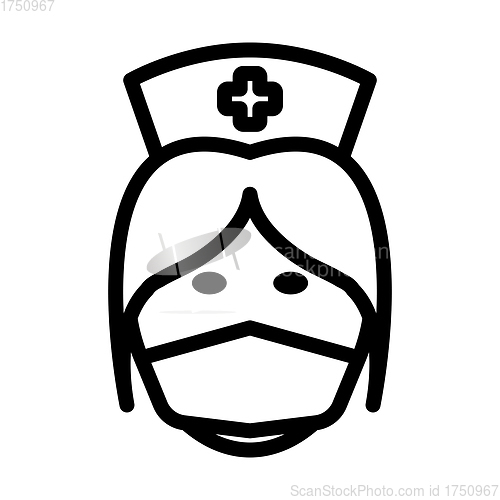 Image of Nurse Head Icon