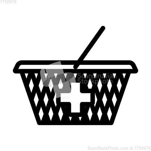 Image of Pharmacy Shopping Cart Icon