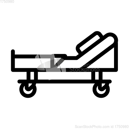 Image of Hospital Bed Icon