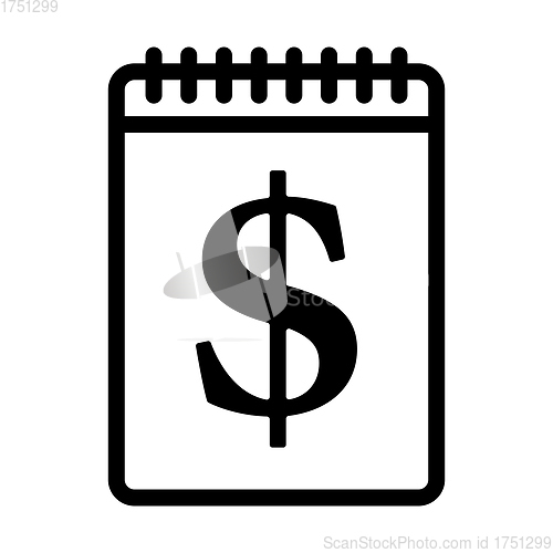 Image of Dollar Calendar Icon