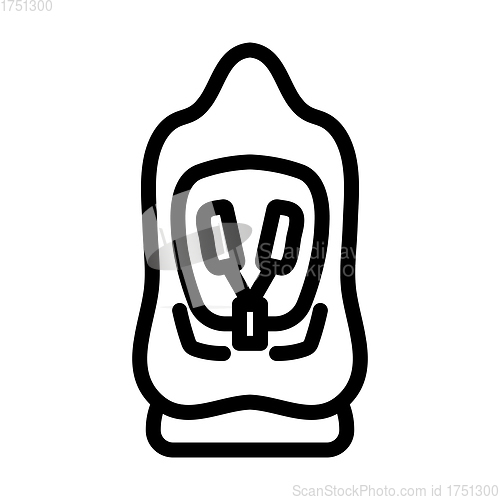 Image of Baby Car Seat Icon