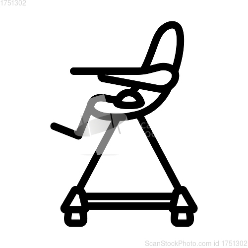Image of Baby High Chair Icon