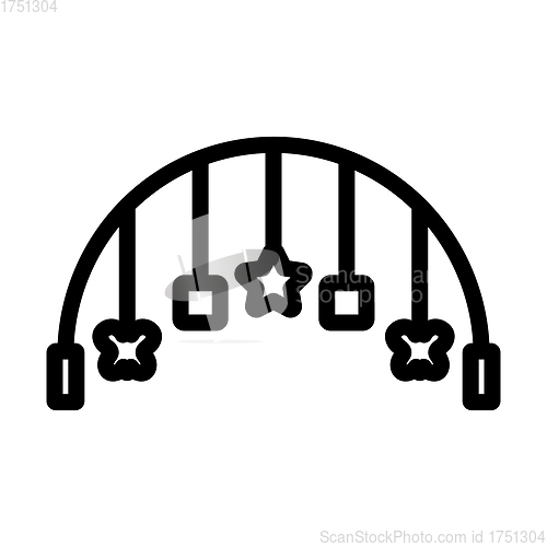 Image of Baby Arc With Hanged Toys Icon