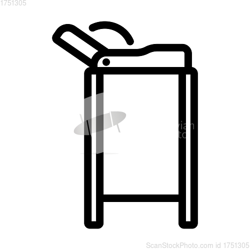 Image of Baby Swaddle Table Icon