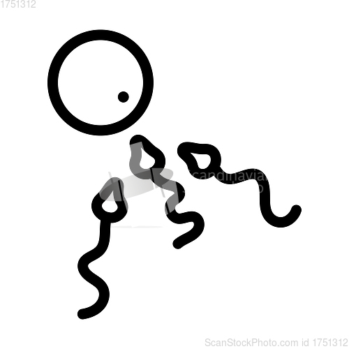 Image of Sperm And Egg Cell Icon