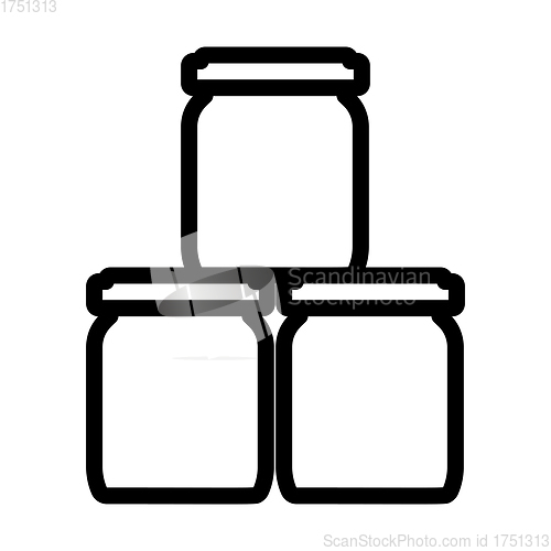 Image of Baby Glass Jars Icon