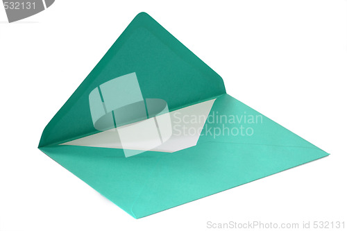 Image of Green envelope