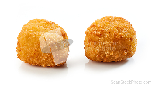 Image of fried fish fillet nuggets