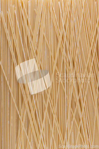 Image of Raw spaghetti texture
