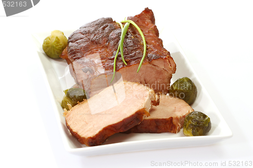 Image of Roasted pork meat