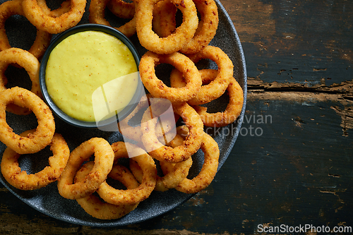 Image of fried onion rings