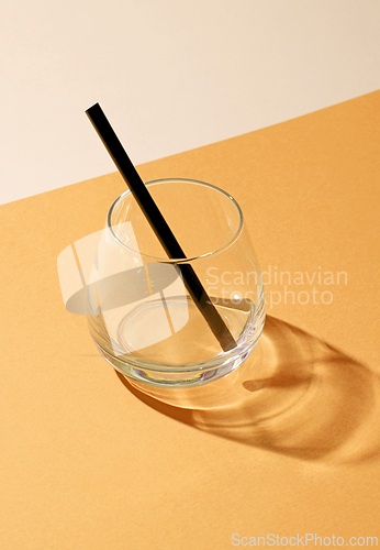 Image of empty cocktail glass