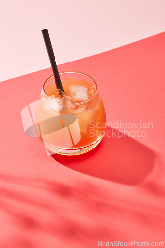Image of glass of iced cocktail
