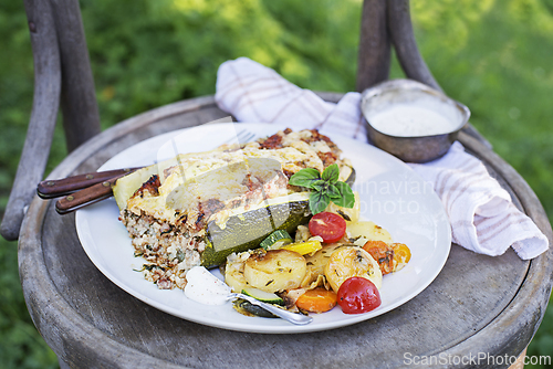 Image of Zucchini stuffed 