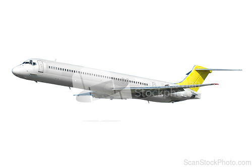Image of Plane isolated on a white background