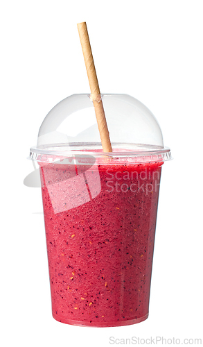 Image of blueberry and raspberry smoothie