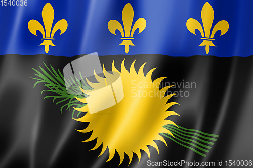 Image of Guadeloupe flag, Overseas Territories of France