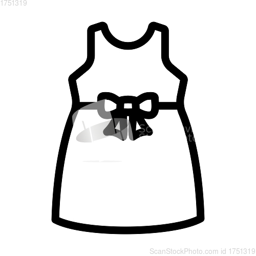 Image of Baby Girl Dress Icon