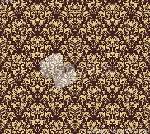 Image of Damask Seamless Pattern
