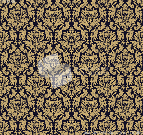 Image of Damask Seamless Pattern
