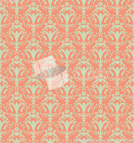 Image of Damask Seamless Pattern
