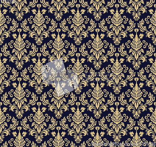 Image of Damask Seamless Pattern