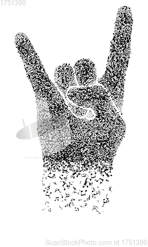 Image of Musical Rock Gesture
