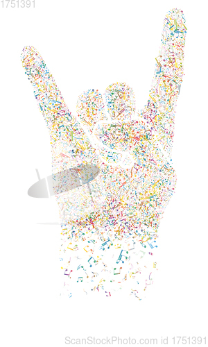 Image of Musical Rock Gesture