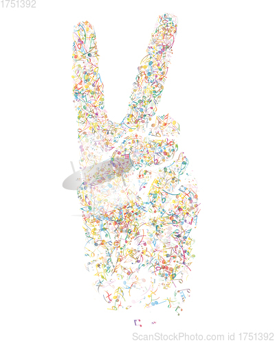 Image of Musical Victory Gesture