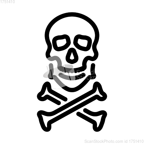 Image of Icon Of Poison From Skill And Bones