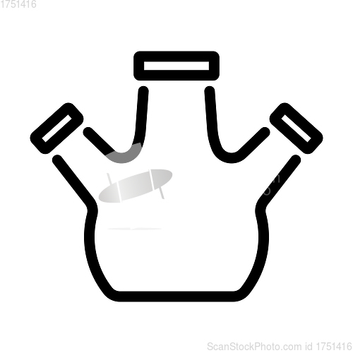 Image of Icon Of Chemistry Round Bottom Flask