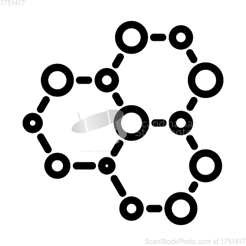 Image of Icon Of Chemistry Hexa Connection
