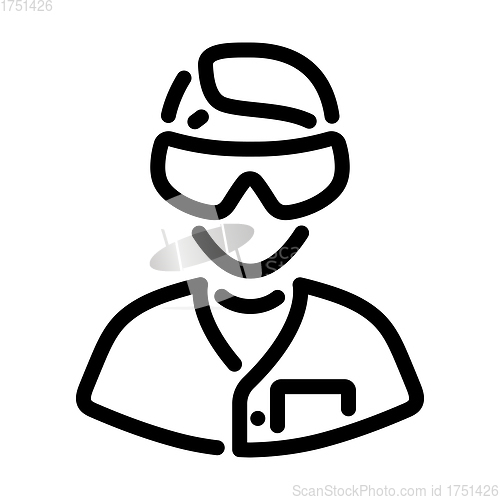 Image of Icon Of Chemist In Eyewear
