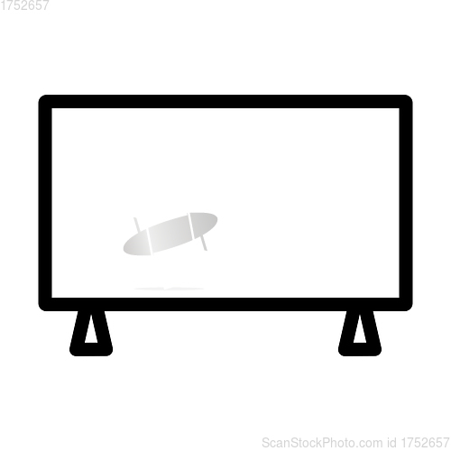 Image of Wide Tv Icon