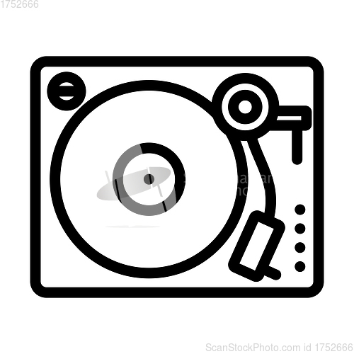 Image of Vinyl Player Icon