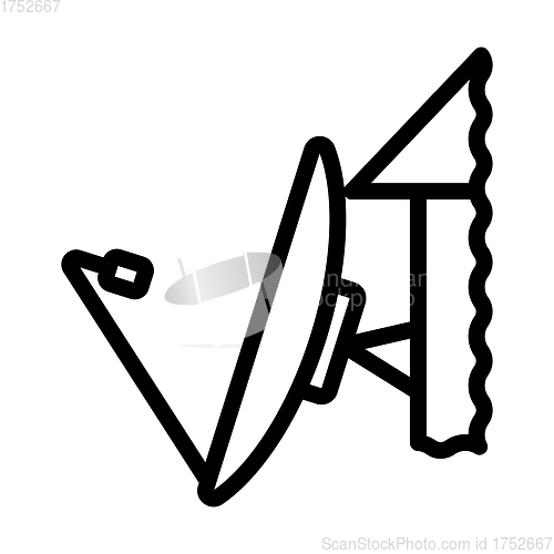 Image of Satellite Antenna Icon