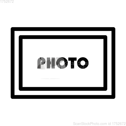 Image of Digital Photo Frame Icon