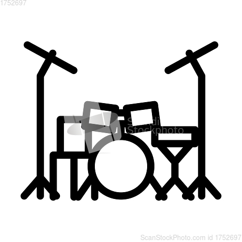 Image of Drum Set Icon