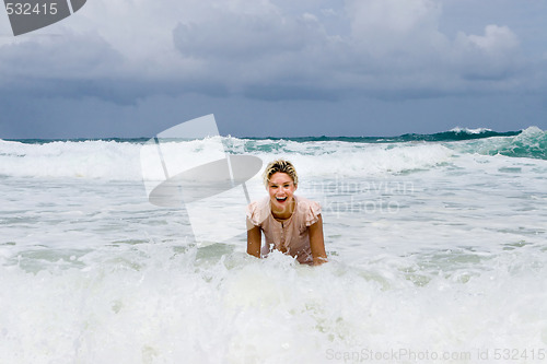Image of Beach girl