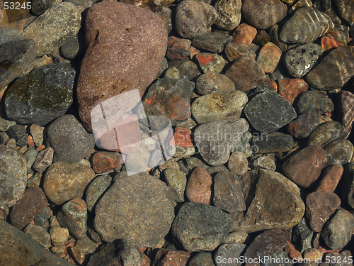 Image of underwater stones