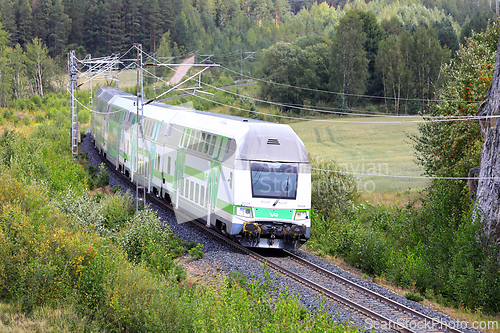 Image of VG Group Intercity Electric Train on the Move