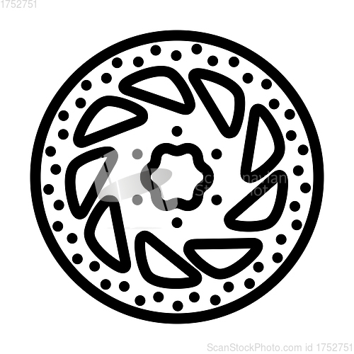 Image of Bike Brake Disc Icon