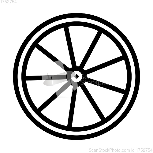 Image of Bike Wheel Icon