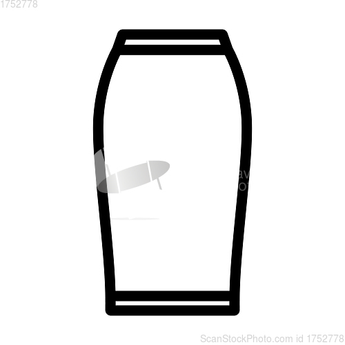 Image of Business Pencil Skirt Icon