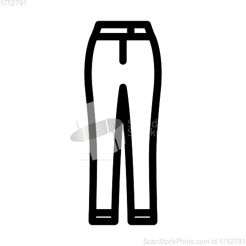 Image of Business Woman Trousers Icon