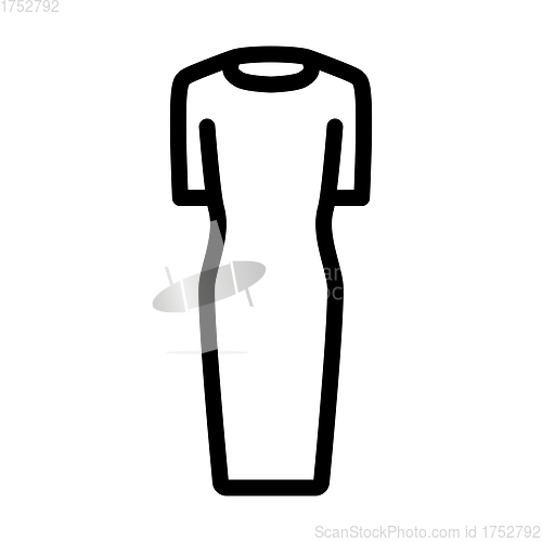 Image of Business Woman Dress Icon