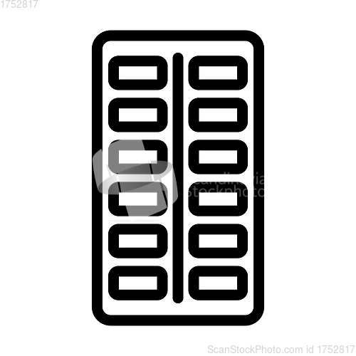 Image of Watercolor Paint-box Icon