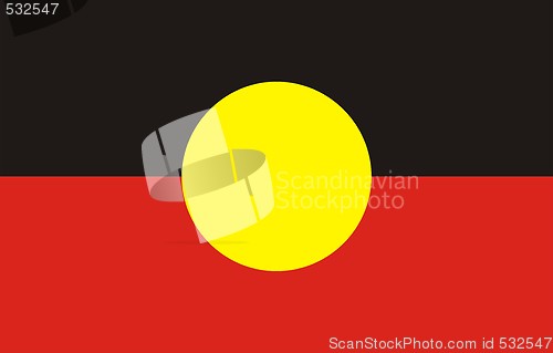 Image of Aboriginal Flag